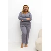 Pink Moteriška pižama Plus Size Forever Rožinė