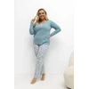 Pink Moteriška pižama Plus Size Forever Rožinė