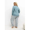 Pink Moteriška pižama Plus Size Forever Rožinė