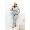 Pink Moteriška pižama Plus Size Forever Rožinė