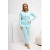 Pink Moteriška pižama Plus Size Forever Rožinė