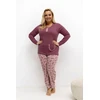 Pink Moteriška pižama plus size Forever Rožinė