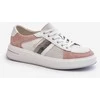 Pink Moteriški odiniai sportbačiai D&amp;A LR110 Baltas-Rožinė