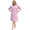Pink Naktiniai marškiniai moterims Forever Rožinė DU-KN-FP-607.04P