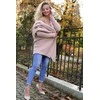 Pink Rožinė Paislee megztinis Dirty Rožinė