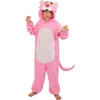 Pink Rožinės Panteros (Rožinė Panther) kostiumas vaikams