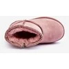 Pink Vaikiški sniego batai su kailiais su mažomis ausimis Rožinė Betty