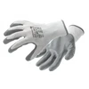 GLAN nitrile-coated protective pirštinės baltas/light pilka 10