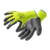 VECHTE nitrile-coated protective pirštinės žalias/dkgrey (12 pairs/pack) 10