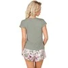 Pižama Nicola 1/2 Olive