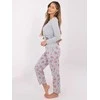 Pižama pilka DU-PI – jaukumui ir patogumui namuose.