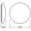 Ledvance Plafono gaubtas, 500mm
