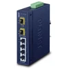 Šakotuvas PLANET IGS-620TF tinklo komutatorius Ne-valdomas Gigabit Ethernet (10/100/1000) Mėlyna