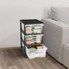 VEVOR Plastikinis stalčių vežimėlis su ratukais