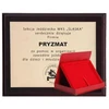 Plastikinis diplomas su graviravimu ant laminato + dėklas 250x200 mm