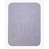 Pledukas su reljefiniu raštu Easy Care, 80 × 110 cm, rožinis