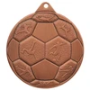 Plieninė futbolo medalis FI 50 MMC8850/B - Bronzos spalvos
