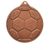 Plieninė futbolo medalis FI 50 MMC8850/B - Bronzos spalvos