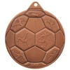 Plieninė futbolo medalis FI 50 MMC8850/B - Bronzos spalvos