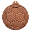 Plieninė futbolo medalis FI 50 MMC8850/B - Bronzos spalvos
