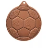Plieninė futbolo medalis FI 50 MMC8850/B - Bronzos spalvos
