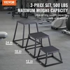 VEVOR Pliometrinės treniruočių dėžės 30/46/61 cm