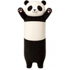 Lean Toys Minkštas panda volelis pagalvė 70 cm