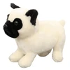 Lean Toys Žaislinis pliušinis šuo mopsas, 19 cm