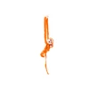 Lean Toys Pliušinis beždžionių žaislas su vaiku, oranžinis, 90 cm