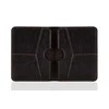 Plona odinė vyriška piniginė SOLIER SW10 SLIM DARK BROWN