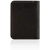 Plonos odinės vyriškos piniginės SOLIER SW11 SLIM BROWN