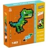Plus Plus dėlionė pagal skaičius, T-REX, 250 det.