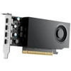 Ausinės PNY NVIDIA A1000 8GB GDDR6 128-bit, žemo profilio, PCIe 4.0 x8, vieno lizdo, 4 x Mini DisplayPort 1.4a, 50 W, LP laikiklis, maža dėžutė