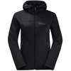 Polarinis džemperis su gobtuvu Jack Wolfskin Hirschberg Hooded FZ W 1710871-6000