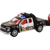 Lean Toys Policijos pikapas su puspriekabe