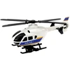 Lean Toys Policijos transportavimo sunkvežimis su sraigtasparniu, 46x14x9 cm