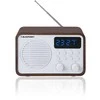 Nešiojama Radijo Stotis - Blaupunkt PP7BT Bluetooth USB Žadintuvas Ruda/Balta