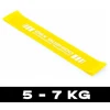 Power Band MINI - Treniruočių juosta judrumui, GELTONA, 5-7kg
