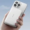 Power Bank 10000mAh 20W galios greitojo įkrovimo magnetinis Qi 15W belaidis įkroviklis iPhone , suderinamas su MagSafe , baltas (JR-W020 baltas)