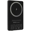 „Audi“ 15 W belaidė išorinė baterija, 5000 mAh, pilka, su dideliu logotipu, „MagSafe“ AU-MWPB5000-GT/D1-GY