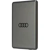 „Audi“ 15 W belaidė išorinė baterija, 5000 mAh, pilka, su dideliu logotipu, „MagSafe“ AU-MWPB5000-GT/D1-GY
