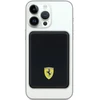 Ferrari Powerbank FEPB5MNCAK 15W 5000mAh juodos spalvos Metal Logo MagSafe
