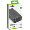 Powerbankas SBS TTBB30000PD20K 30000 mAh 2 x USB-C 2 x USB-A - juodas