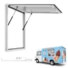 Prekybinis langas VEVOR CGDCK36X36LSB, 915x915 mm