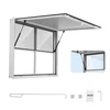 Prekybinis langas VEVOR FCBWCK4836SXHD2, 1220x915 mm
