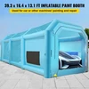 VEVOR Pripučiamas 12x5x4 m dažymo paviljonas