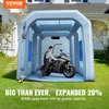 VEVOR Pripučiamas dažymo paviljonas automobiliams 4x3x2.75 m