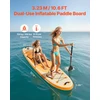VEVOR Pripučiama irklentė su sėdyne 3.23m x 84cm