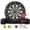 VEVOR Pripučiama futbolo dart lenta su kamuoliais
