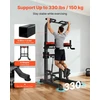 VEVOR Prisitraukimų stovas su 150 kg apkrova